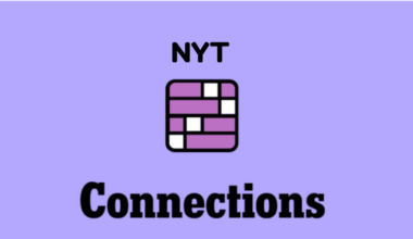 NYT Connections