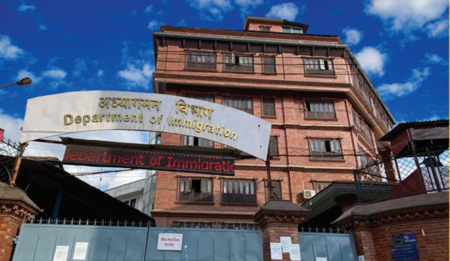 department of immigration visa nepal