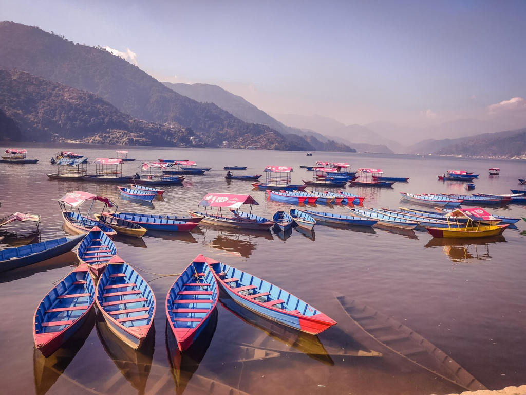 pokhara lakeside nepal