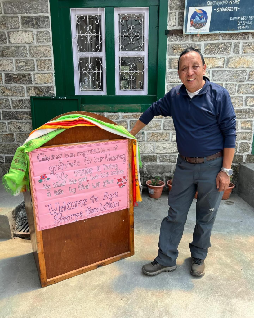 spa sherpa foudation donation