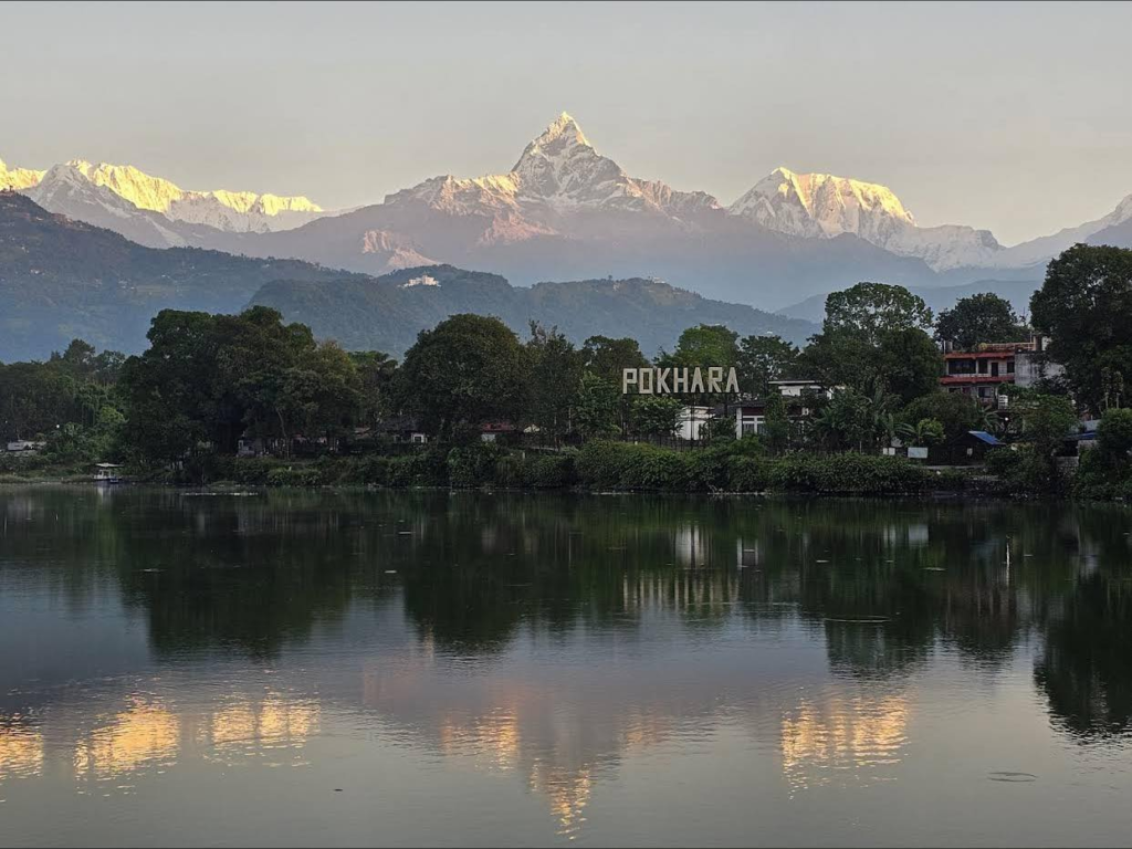 pokhara phewa lake