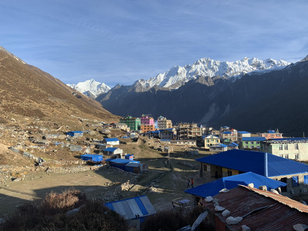 langtang valley trek summer