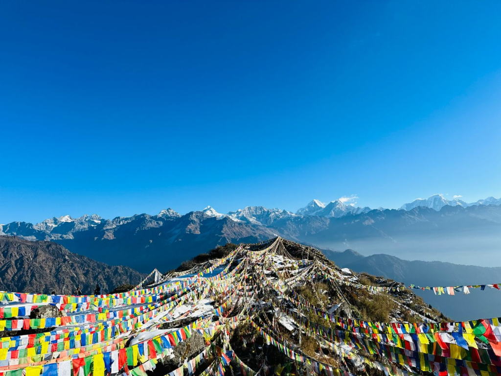 langtang trek in summer
