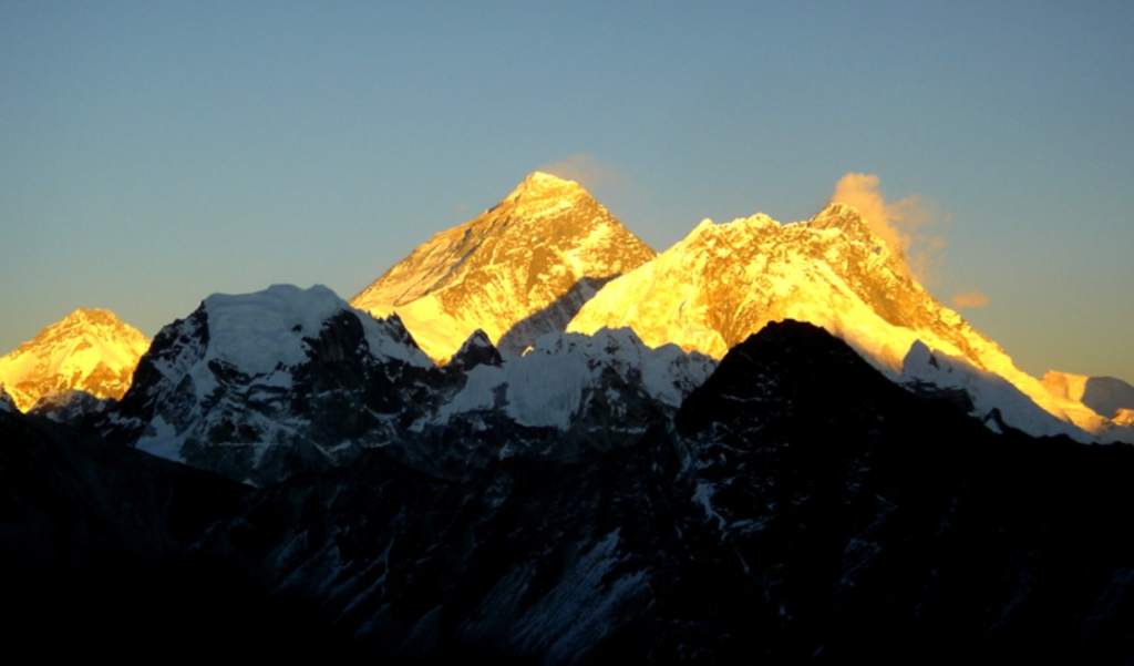 everest view from kala patthar
