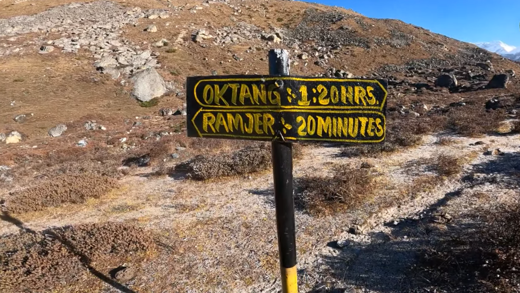 oktang ramjer walk nepal